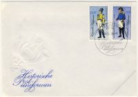 DDR 1986 FDC Mi-Nr. 2997I-3000I SSt. Historische Postuniformen