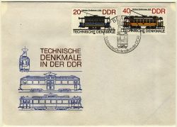 DDR 1986 FDC Mi-Nr. 3015-3018 SSt. Technische Denkmale