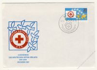 DDR 1987 FDC Mi-Nr. 3088 SSt. Kongress des Deutschen Roten Kreuzes der DDR