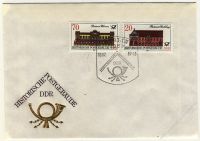 DDR 1987 FDC Mi-Nr. 3067-3070 SSt. Historische Postgebude