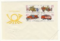 DDR 1987 FDC Mi-Nr. 3101-3104 (ZD) SSt. Feuerwehren