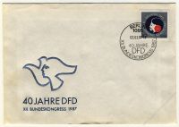 DDR 1987 FDC Mi-Nr. 3079 SSt. 40 Jahre Demokratischer Frauenbund Deutschlands