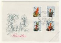 DDR 1988 FDC Mi-Nr. 3149-3152 SSt. Bromelien