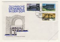 DDR 1988 FDC Mi-Nr. 3203-3207 SSt. Technische Denkmale