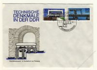 DDR 1988 FDC Mi-Nr. 3203-3207 SSt. Technische Denkmale