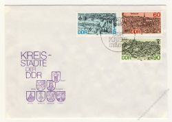 DDR 1988 FDC Mi-Nr. 3161-3166 SSt. Stadtansichten