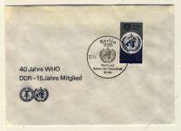DDR 1988 FDC Mi-Nr. 3214 SSt. 40 Jahre Weltgesundheitsorganisation