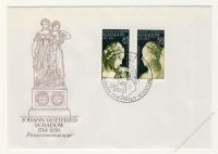 DDR 1989 FDC Mi-Nr. 3250-3251 SSt. 225. Geburtstag von Johann Gottfried Schadow