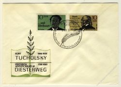 DDR 1990 FDC Mi-Nr. 3320-3321 SSt. Bedeutende Persnlichkeiten