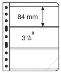 LE VARIO 3C - 5er Pack Hllen 3er-Teilung glasklar bis 195 x 80 mm