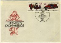 DDR 1987 FDC Mi-Nr. 3101-3104 SSt. Feuerwehren