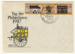 DDR 1987 FDC Mi-Nr. 3118-3119 (ZD) SSt. Tag der Philatelisten