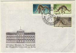 DDR 1990 FDC Mi-Nr. 3324-3328 SSt. 100 Jahre Museum fr Naturkunde der Humboldt-Universitt Berlin