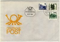 DDR 1990 FDC Mi-Nr. 3344-3352 ESt. Bauwerke und Denkmler